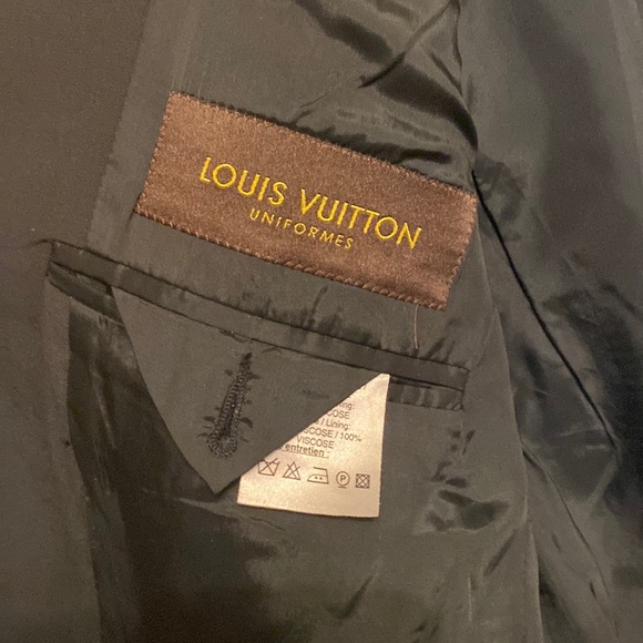 Vintage Louis Vuitton Uniforms Men’s Jacket Size 46 - Picture 10 of 16